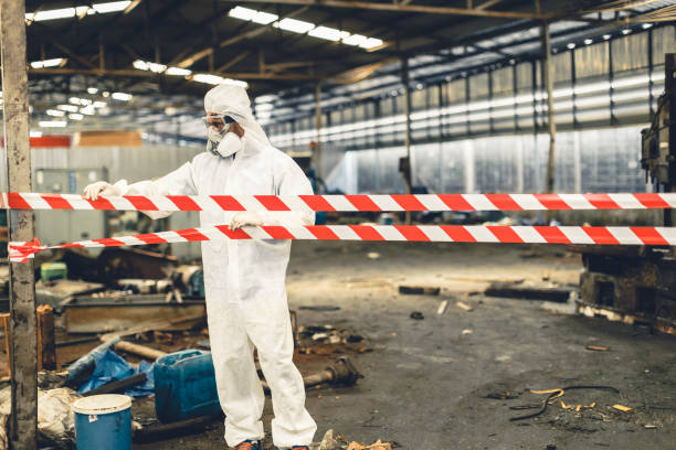 Professional Odor Removal technician working in Coloma, CA